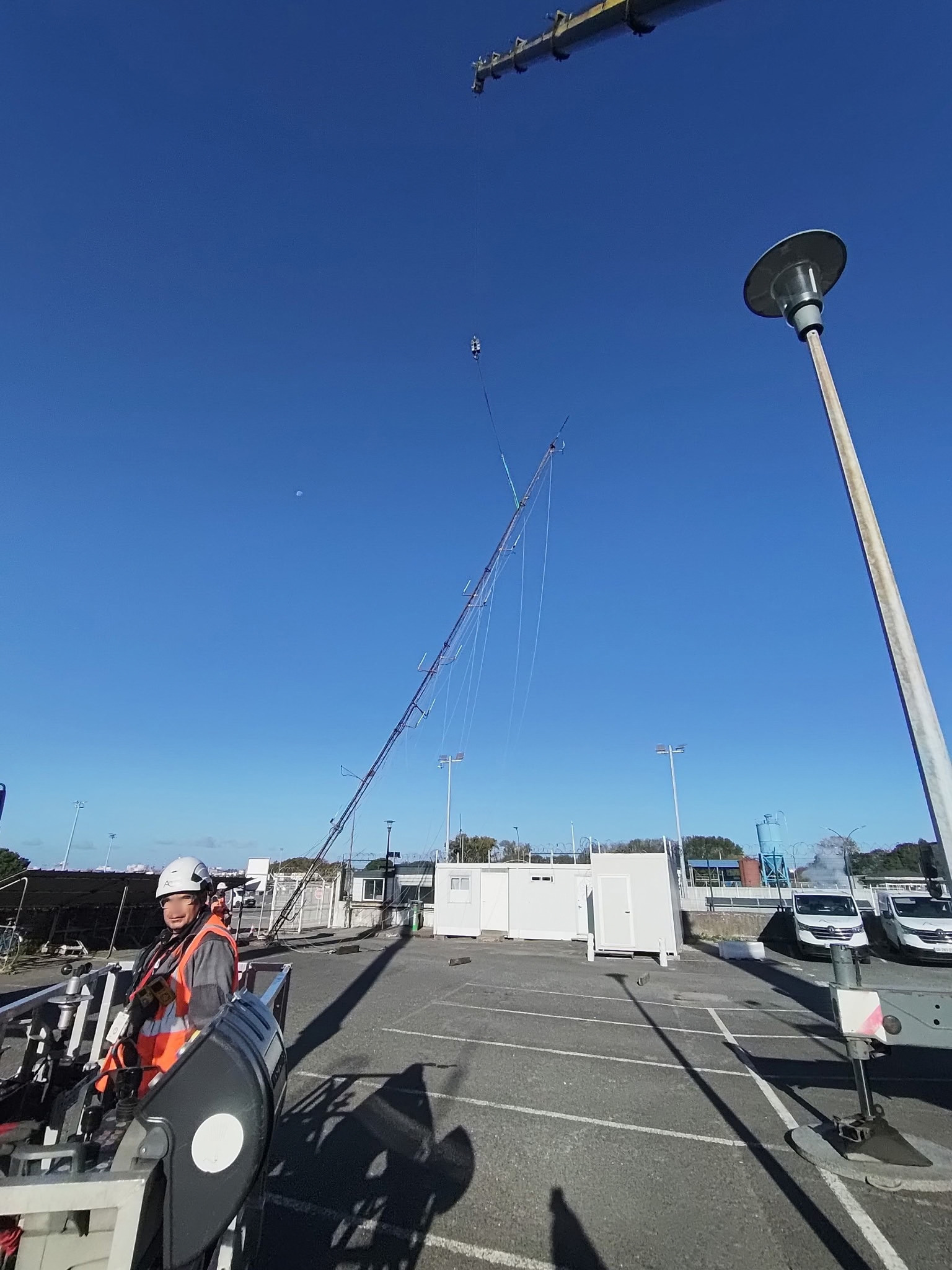 Démontage pylône 40m